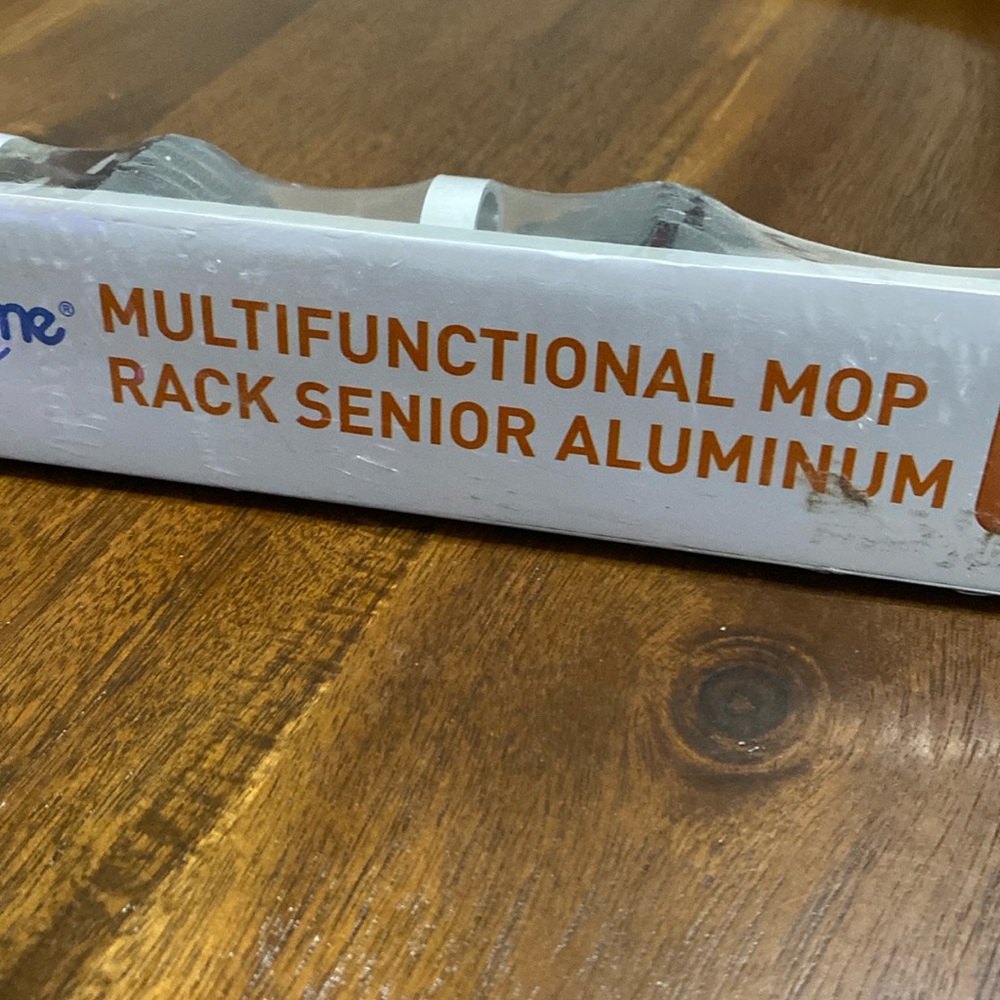 Multifunctional mop rack holder